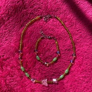 Handmade Necklace and Bracelet Set